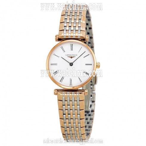 Longines La Grande Classique White Dial Two-tone Ladies Watch L42091917