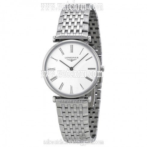 Longines La Grande White Dial Stainless Steel Men's Watch L45124116