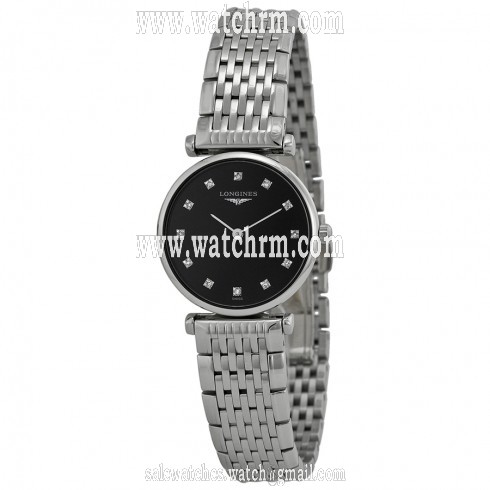 Longines Le Grande Classique Black Dial Steel Ladies Watch L4.209.4.58.6