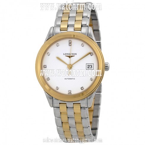 Longines Les Grandes Flagship Diamond  Automatic Men's Watch L4.774.3.27.7