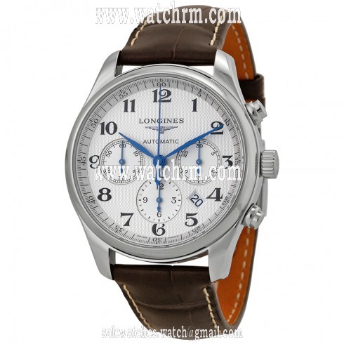 Longines Master Chronograph Automatic Silver Dial Men's Watch L27594783