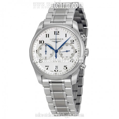 Longines Master Chronograph Automatic Silver Dial Stainless Steel Men's Watch L2.629.4.78.6