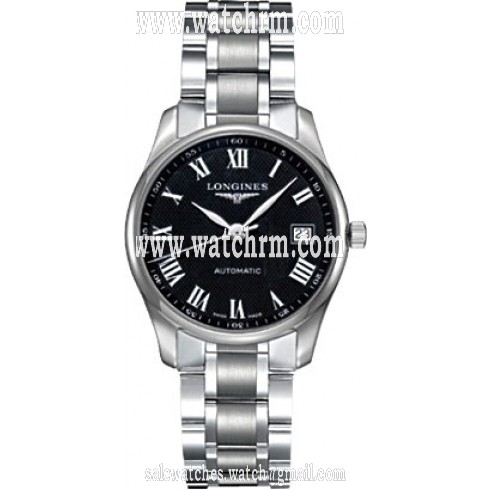 Longines Master Collection Black Dial Automatic Stainless Steel Men's Watch L2.665.4.51.6