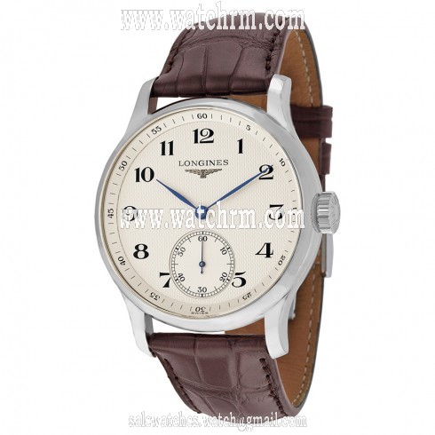 Longines Master Collection Silver Dial Brown Leather Men's Watch L2.640.4.78.5