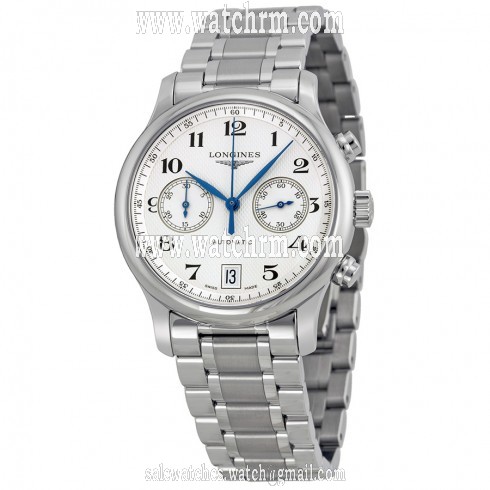 Longines Master Collection Chronograph Automatic Silver Dial Stainless Steel Men's Watch L26694786
