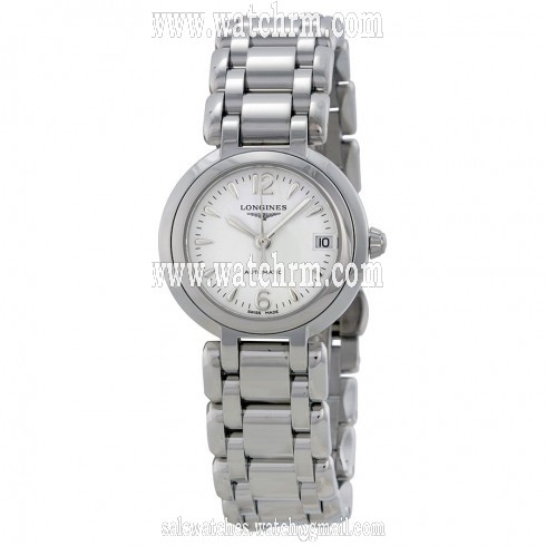 Longines Prima Luna White Dial Stainless Steel Ladies Watch L8.111.4.16.6