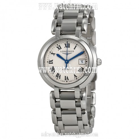 Longines PrimaLuna Mother of Pearl Stainless Steel Ladies Watch L8.113.4.71.6
