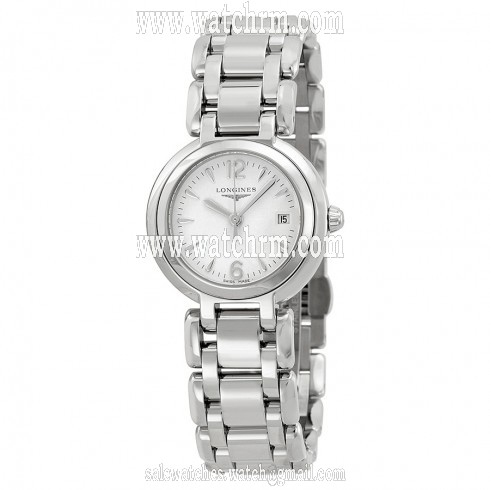 Longines Primaluna White Dial Stainless Steel Ladies Watch L81104166