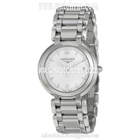 Longines Primaluna White Dial Stainless Steel Ladies Watch L81144166