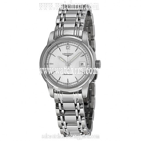 Longines Saint Imier Silver Dial Stainless Steel Ladies Watch L25634796