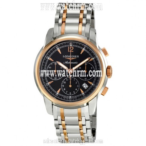 Longines Saint-Imier Automatic Chronograph Rose Gold Men's Watch L27525527