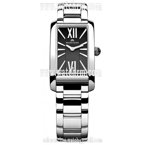Maurice Lacroix Black Dial Stainless Steel Ladies Watch FA2164-SS002-310
