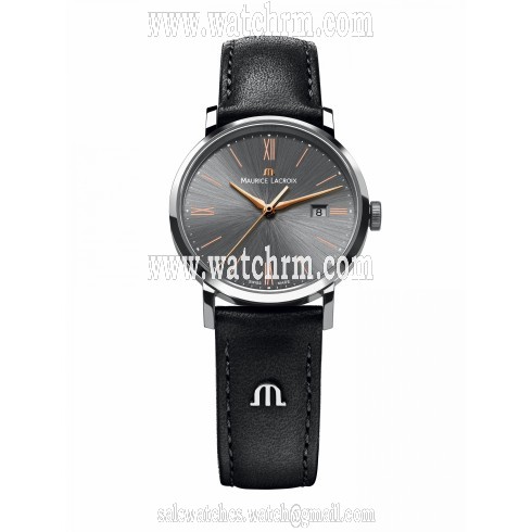 Maurice Lacroix Eliros Date Black Dial Ladies Quartz Watch EL1084-SS001-811