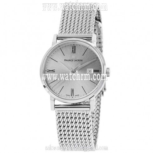 Maurice Lacroix Eliros Date Silver Dial Stainless Steel Ladies Watch EL1084-SS002-110