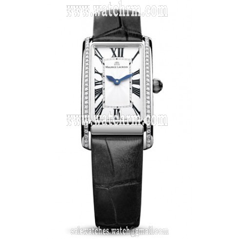 Maurice Lacroix Fiaba Rectangular Silver Guilloche Dial Ladies Watch  ML-FA2164-SD531-118