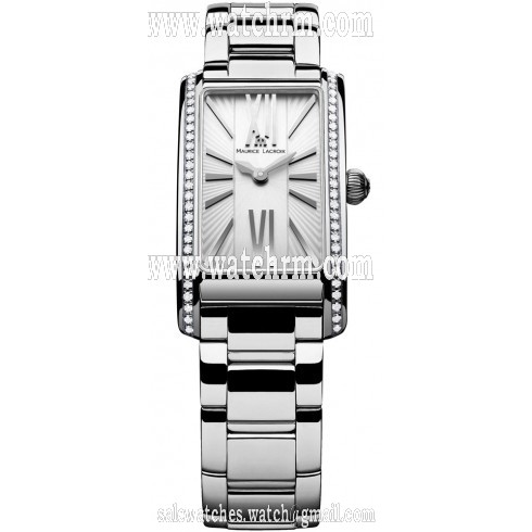 Maurice Lacroix Fiaba Silver Dial Stainless Steel Ladies Quartz Watch FA2164-SD532-114