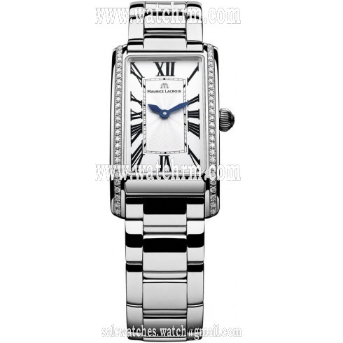 Maurice Lacroix Fiaba Silver Dial Stainless Steel Ladies Quartz Watch FA2164-SD532-118