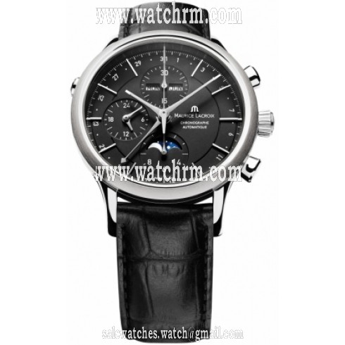 Maurice Lacroix Les Classique Black Dial Automatic Men's Watch LC6078-SS001-33E