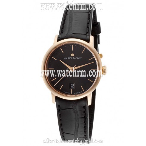 Maurice Lacroix Les Classiques Black Dial Automatic Ladies Watch ML-LC6013-PG101-330