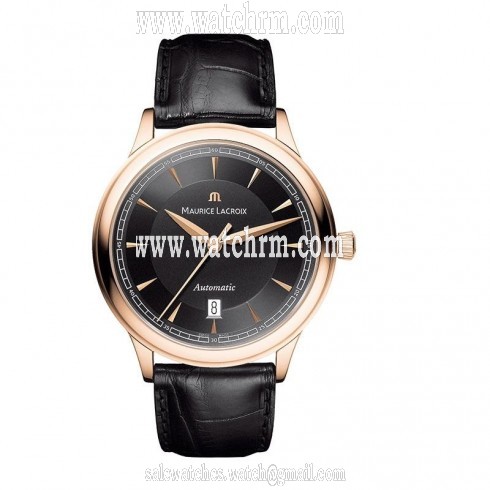 Maurice Lacroix Les Classiques Black Dial Men's Automatic Watch ML-LC6008-PG101-330