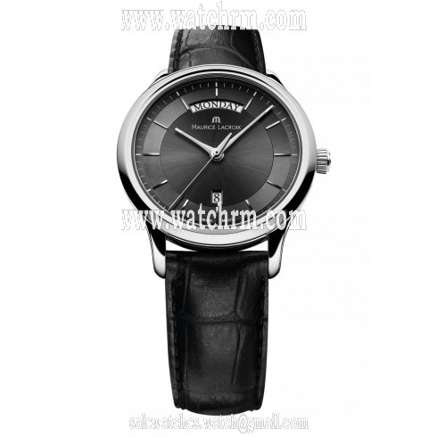 Maurice Lacroix Les Classiques Black Dial Men's Quartz Watch LC1227-SS001-331