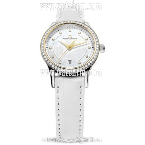 Maurice Lacroix Les Classiques Date Mother of Pearl  Dial Ladies Watch ML-LC1113-PVY21-170