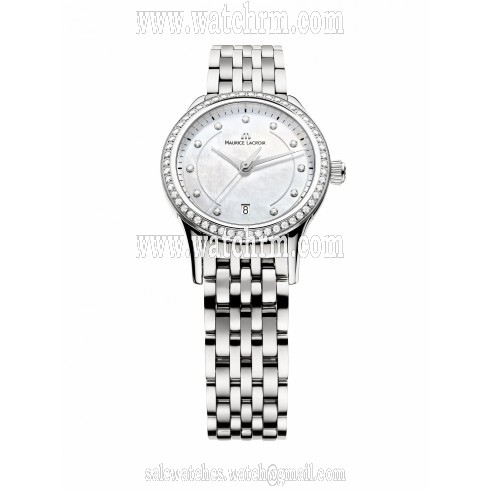 Maurice Lacroix Les Classiques Date Mother of Pearl Dial Ladies Watch ML-LC1113-SD502-170