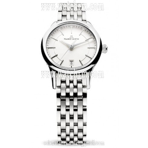 Maurice Lacroix Les Classiques Date Silver Dial Ladies Watch ML-LC1113-SS002-130