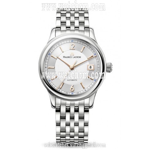 Maurice Lacroix Les Classiques Date Silver Dial Men's Watch LC6027-SS002-121