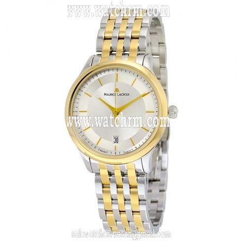 Maurice Lacroix  Les Classiques Date Silver Dial Two-tone Men's Quartz Watch LC1237-PVY13-130