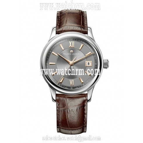 Maurice Lacroix Les Classiques Grey Dial Automatic Men's Watch LC6027-SS001-310