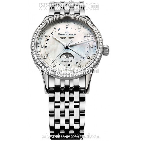 Maurice Lacroix Les Classiques Mother Of Pearl Dial Ladies Watch LC6057-SD502-17E