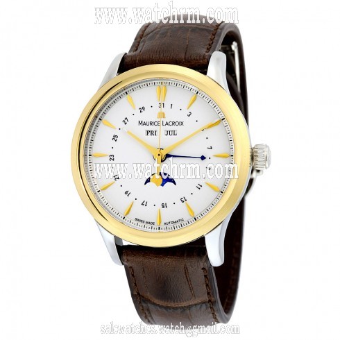 Maurice Lacroix Les Classiques Silver Dial Automatic Men's Watch LC6068-YS101-132