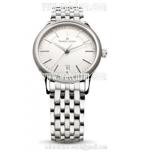 Maurice Lacroix Les Classiques Silver Dial Stainless Steel Men's Quartz Watch LC1117-SS002-130