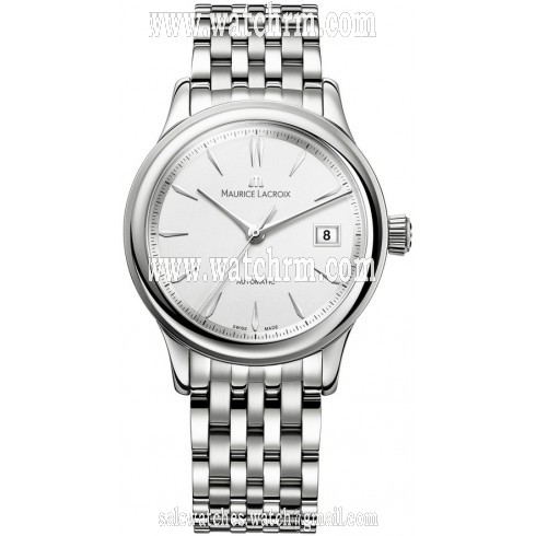 Maurice Lacroix Les Classiques Silver Dial Stainless Steel Unisex Watch LC6027-SS002-130