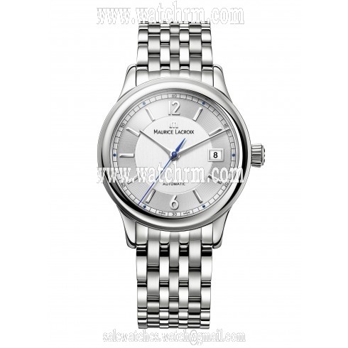 Maurice Lacroix Les Classiques Silver Dial Stainless Steel Watch LC6027-SS002-110