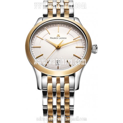 Maurice Lacroix Les Classiques Silver Dial Two Tone Men's Watch LC1117-PVY13-130