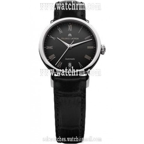 Maurice Lacroix Les Classiques Tradition Black Dial Automatic Ladies Watch LC6063-SS001-310