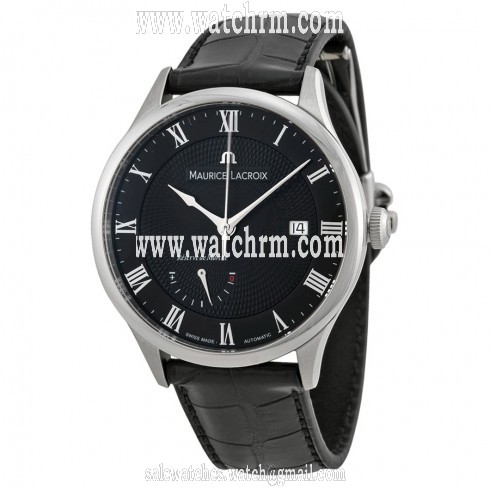Maurice Lacroix Masterpiece Black Dial Automatic Men's Watch MP6807-SS001-310