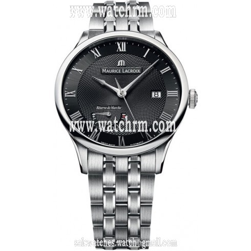 Maurice Lacroix Masterpiece Black Dial Automatic Men's Watch MP6807-SS002-310