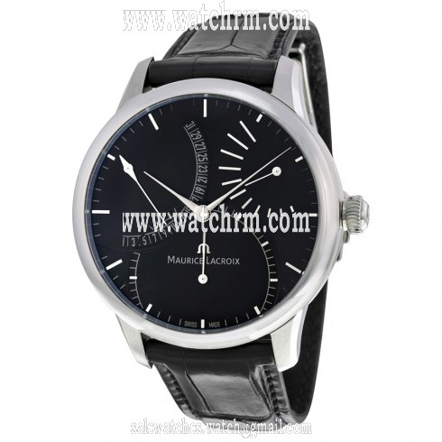 Maurice Lacroix Masterpiece Black Dial Men's Watch MP6508-SS001-330