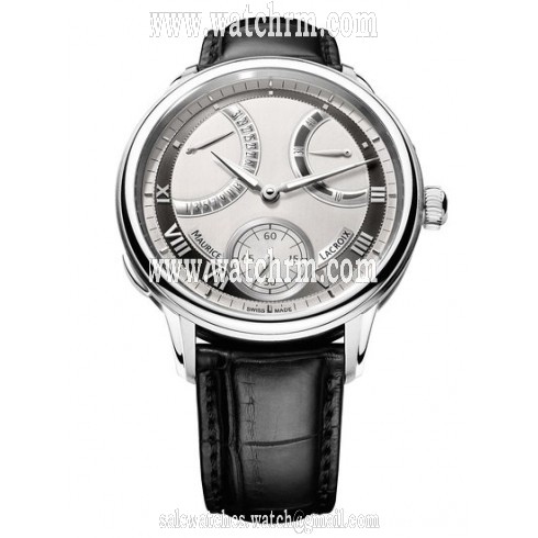 Maurice Lacroix MasterPiece Black Dial Men's Watch MP7268-SS001-310