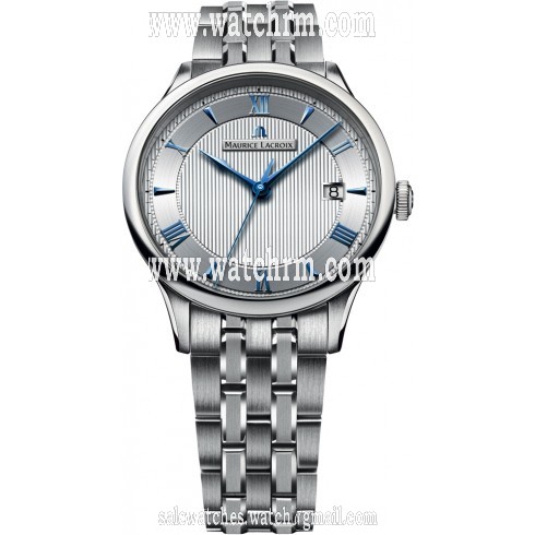 Maurice Lacroix Masterpiece Date Silver Dial Men's Watch MP6407-SS002-111