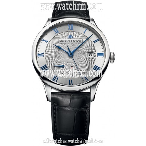 Maurice Lacroix Masterpiece Reserve de Marche Silver Dial Automatic Men's Watch MP6807-SS001-110