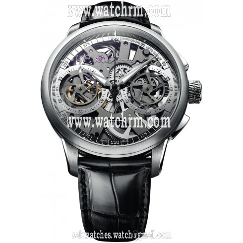 Maurice Lacroix Masterpiece Skeleton Skeleton Dial Men's Watch ML-MP7128-SS001-000