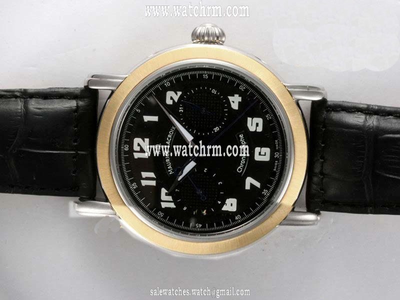 Maurice Lacroix Masterpiece Venus MP7038-WG101-120 18K Gold Case Midsize Round Watch
