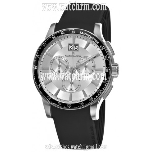 Maurice Lacroix Miros Silver Dial Chronograph Men's Watch MI1098-SS041130