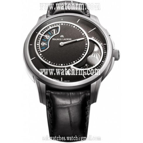 Maurice Lacroix Pontos Automatic Black Dial Men's Watch PT6218-TT031-330