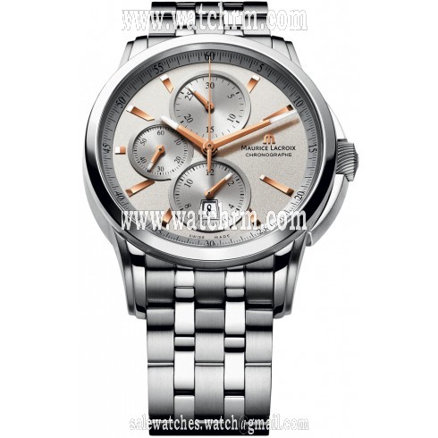 Maurice Lacroix Pontos Automatic Silver Dial Men's Watch PT6188-SS002-131