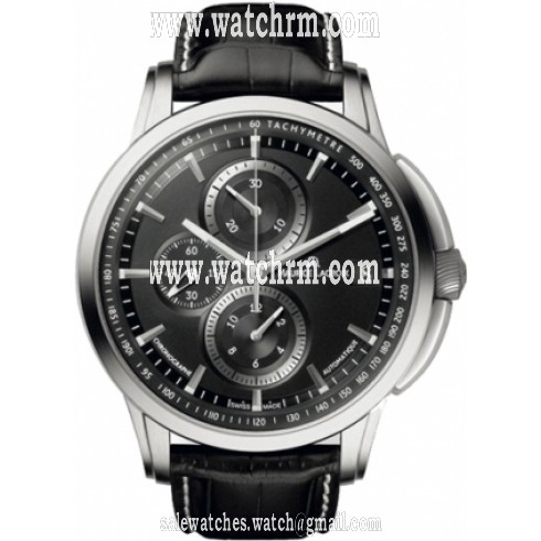 Maurice Lacroix Pontos Chrono Valgranges Black Dial Men's Watch PT6128-SS001-330